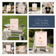 A Silly Goose Pink Baby Shower Collection
