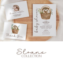 Sloane • Little Hedgehog Baby Suite