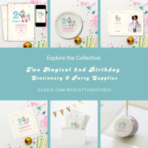Unicorn Two Magical 2nd Birthday Party 