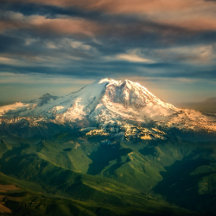 Majestic Mount Rainier - Fine Art