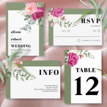 Eucalyptus and pink roses sage green wedding  