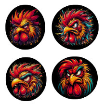 Art with Attitude Funny Animal Vinyl Bundle Packs