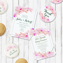 Elegant Orchid Wedding