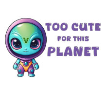 Kawaii Alien Art Too Cute for This Planet