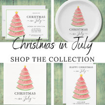 Christmas In July Watermelon Tree Collection