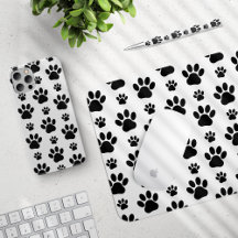 Pattern Of Black Paws - Home Decor and Accessories