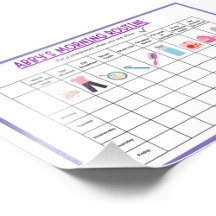 Kids Morning Routine Checklist
