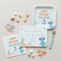 Slumberkins Hammerhead Birthday Party Collection