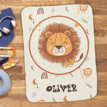 Cute Whimsical Lion