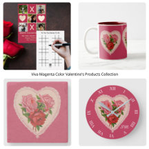 Viva Magenta Color Valentine's Products