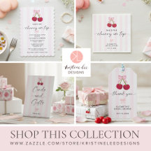 She's the Cherry on Top Bridal Shower Coquette