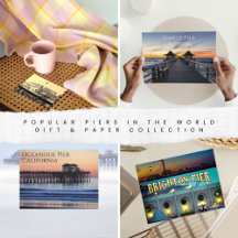 Popular Piers In The World Postcards & Gifts