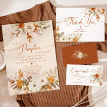 Rustic fall Little pumpkin baby shower