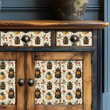 Curio Cabinet Insect Patterns Collection