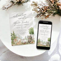 Woodland Animals - Birthday