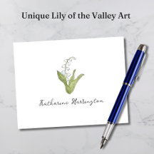 Lily of the Valley Floral Back to School & Office