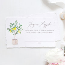 Pastel Watercolor Lemon Tree Collection