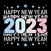 Happy New Year 2023 Stickers