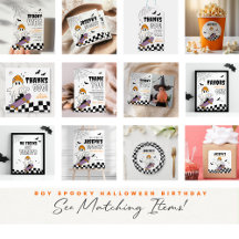 Boy Spooky Halloween Birthday Party