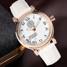 Watches with initials and monograms