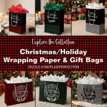 Christmas/Holiday Wrapping Paper & Gift Bags