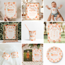 Peach Birthday Collection