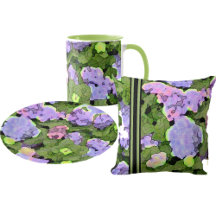 Floral -- Batik Hydrangeas