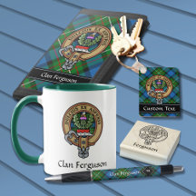 Clan Ferguson Tartan and Crest Collection