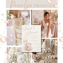 Pearls & Prosecco Bridal Shower Collection 