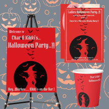 Witches Only Halloween Party