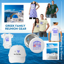 Greek Flag on Wearables on Oxi Day, Family Reunion