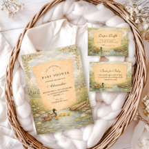 Vintage Duck Baby Shower