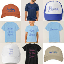 Groom Party Wedding Hats And Shirts Collection 