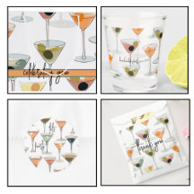 Retro Hipster Vibe with Martinis