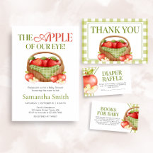 Apple of Our Eye Baby Shower   BS29