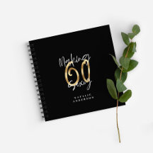 Gold glitter making 60 sexy birthday