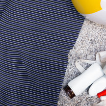 Dark Blue Black Stripes Collection