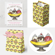 Sundae Funday Banana Split Party Collection