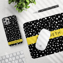 Dalmatian Dots, Yellow - Home Decor Collection