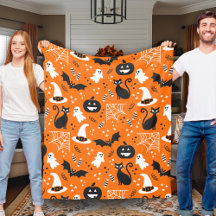 Halloween Fleece Blankets