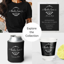 Bachelorette party celestial gothic moon moth