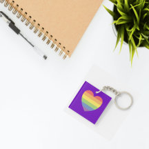 Gay Pride Keychains