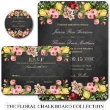 The Vintage Floral Chalkborad Collection