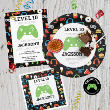 Video Game Gamer Birthday Party