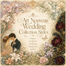 Art Nouveau Wedding Collection Styles