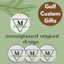 Personalized Monogram Gifts for Golfers