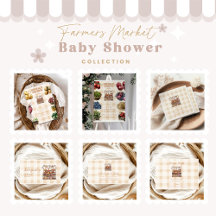 Gender Neutral Farmers Market Baby Shower