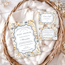 Rustic Golden Field Baby Shower