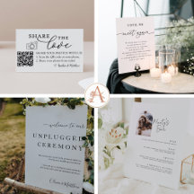 Minimalist Wedding in Black & White