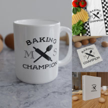 Baking Champion Monogram Kitchen Gifts